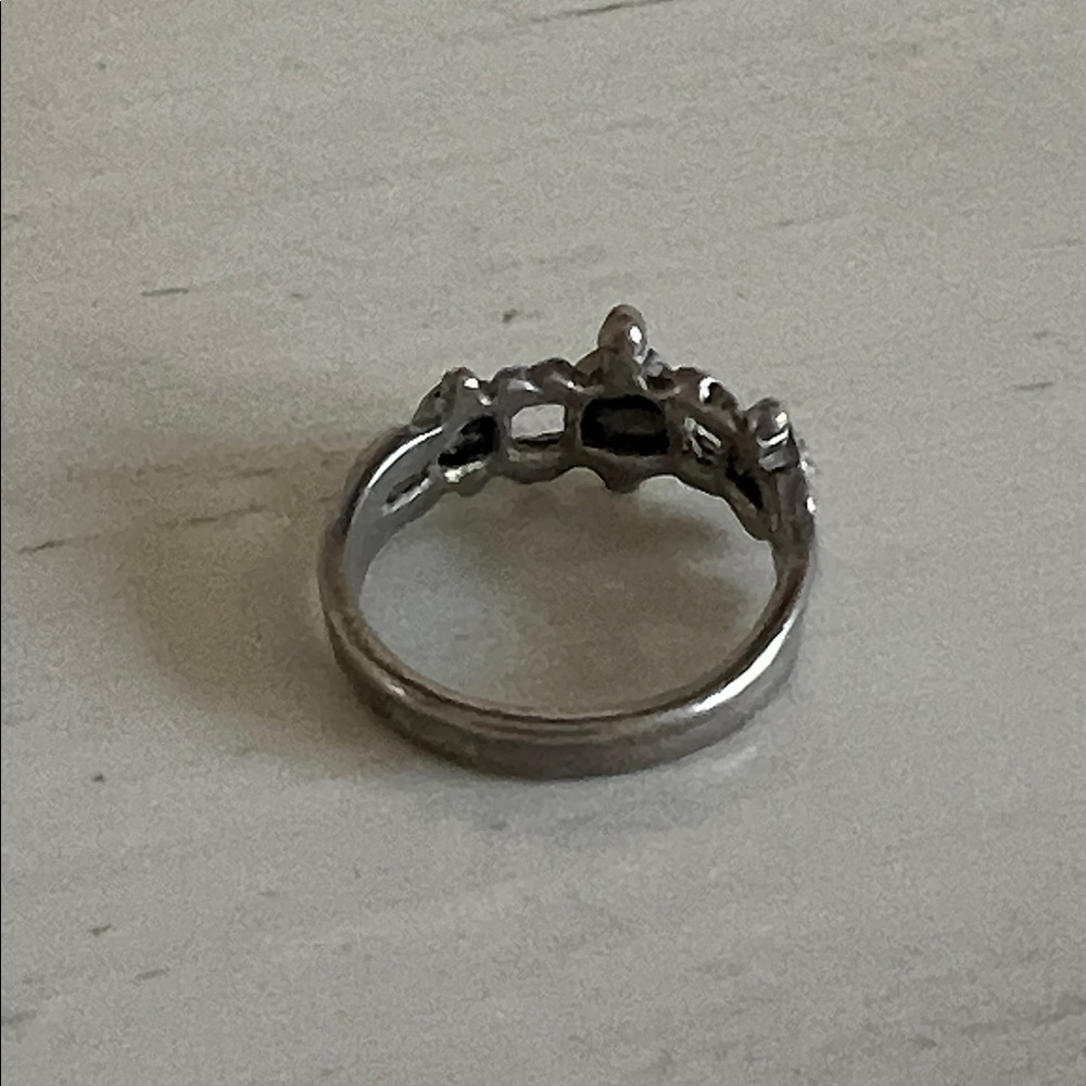 1990’s Turtle Silver Decorative Ring - image 3